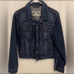 Express Precision Fit Jean jacket. Small